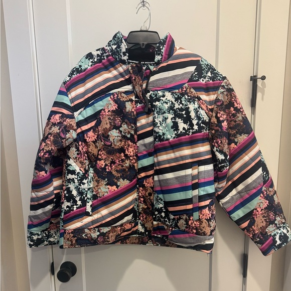 FP Movement by Free People Jackets & Blazers - FP Movement Free People Bunny Slope Printed Jacket Puffer Jacket Size Large